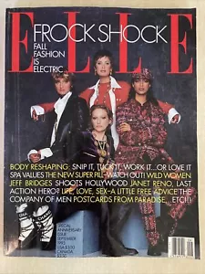 ELLE Sept 1993 Karene Katz Reno Jeff Bridges Brandi Quinones Tamzin Greenhill - Imagen 1 de 5