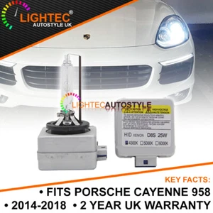 For Porsche Cayenne 958 2x D8S HID Xenon Bulbs OEM 25w Headlight Lamp 66548 UK - Picture 1 of 6