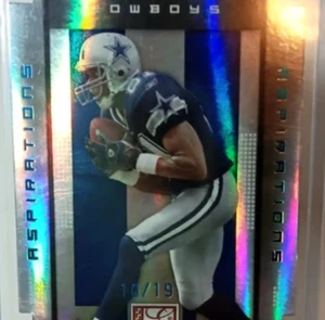 2008 Donruss Elite Aspirations ✨ Terrell Owens #27 Die Cut 🔥 Numbered 10/19 SSP - Picture 1 of 6