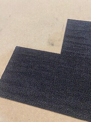 Carpet PLANK Tiles Heavy 20pcs 5SQM Office Home Flooring LOOP PILE DARK GREY • 35£