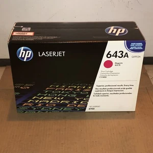 NEU HP LaserJet Q5953A Tonerkassette Magenta 643A VERSIEGELTE VERPACKUNG - Bild 1 von 2