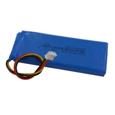 Batería Li-polímero recargable de 7,4 V 2840 mAh LiPo 803480 para DVD portátil - Imagen 1 de 4