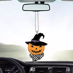 Pumpkin Halloween Ornament, Pumpkin Halloween Decor, Happy Halloween Ornament - Picture 1 of 5
