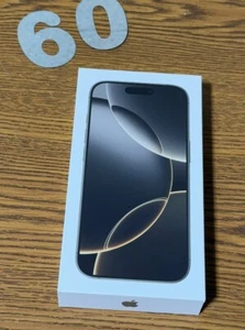 Apple iPhone 16 Pro titane naturel 128 Go boîte vide ouverte OEM original - Photo 1 sur 4