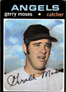 Topps Gerry Moses 1971 California Angels #205 - Imagen 1 de 2