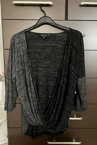 New Look Black Long Sleeve Top, Ladies Size 8, Used Good Condition - Picture 1 of 2