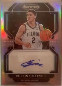 COLLIN GILLESPIE Villanova Basketball Panini Rookie autograph card Jay Wright RC