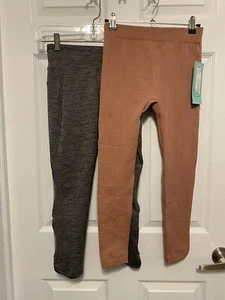 Justice & Copper Key Leggings Pants Bow Size 12 / L/XL - Picture 1 of 9