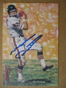 1990 Goal Line Art MIKE DITKA SIGNED AUTO 3102/5000 CHICAGO BEARS - Picture 1 of 2