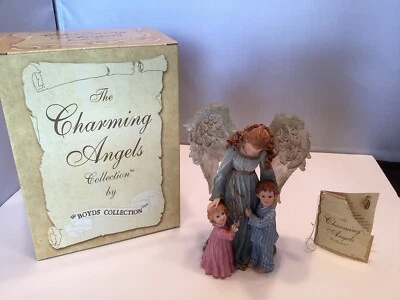 Boyds Collection Charming Angels “Brianna” Guardian of Children. “28239 - Image 1 of 4