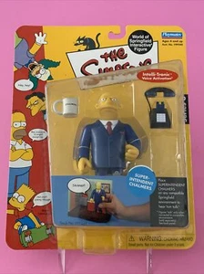 Playmates Simpsons World of Springfield WOS Super-Intendent Chalmers BRAND NEW - Picture 1 of 6