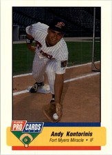 1994 Fort Myers Miracle Fleer/ProCards #1173 Andy Kontorinis