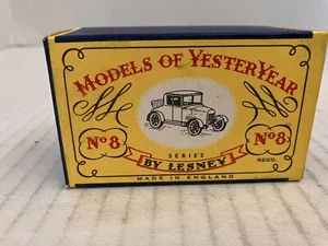 Matchbox Models of Yesteryear No 8 Bullnose Morris Cowley of 1926 Mint in Box - Picture 1 of 11