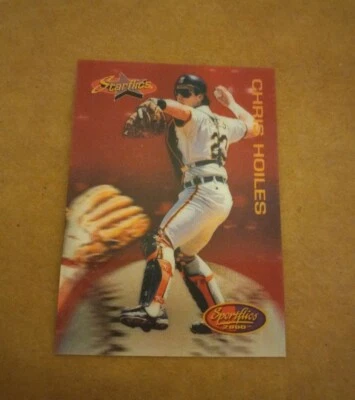 1994 Sportclics CHRIS HOILES Baseball Card #180. BALTIMORE ORIOLES.  - Image 1 of 2