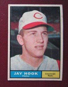 1961 Topps Jay Cook (Cincinnati Reds) #162 EX