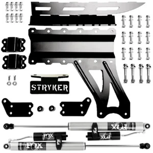 FOX 2.0 Reservoir V2 Dual Steering Stabilizer for 2017-2022 F450 F550 SD 4WD - Foto 1 di 4