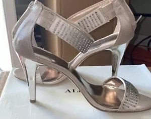 Alfani Formal Studded Champagne heel Size 10 - Picture 1 of 1