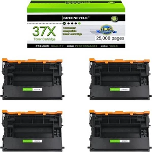 4× Compatible HP CF237X Toner Cartridges for LaserJet Enterprise MFP M631dn M632 - Picture 1 of 23