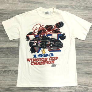 VTG RARE 90's Dale Earnhardt Wrap Around All Over Print NASCAR TShirt