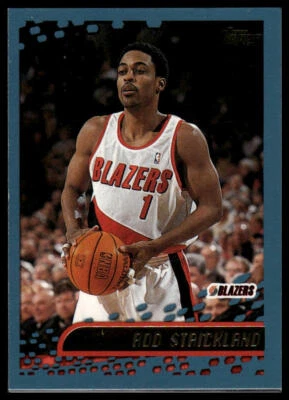 2001-02 Topps #161 Rod Strickland - Image 1 of 2