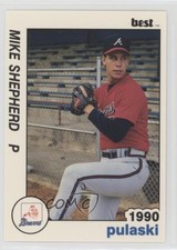 1990 Best Pulaski Braves Mike Shepherd #10