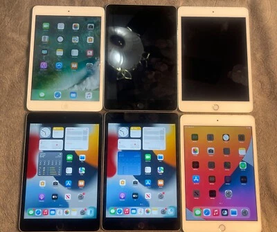 LOT OF 6 Apple iPad MINI 2ndMini 4th Gen A1538 7.9" 16GB Wi-Fi - MK6J2LL/A READ* - Image 1 of 4