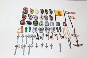 playmobil knight castle parts x59 use weapons 4240 3268 3666 3888 3667 medieval - Picture 1 of 8