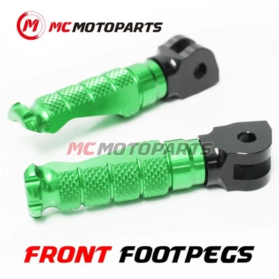 Repuesto de estriberas delanteras CNC Billet para Kawasaki Ninja 1000 2014-2017 Foto 1 de 4