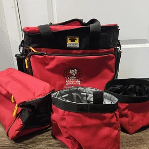 Mountainsmith K9 Cube Nero Rosso con inserti e disco - Foto 1 di 13
