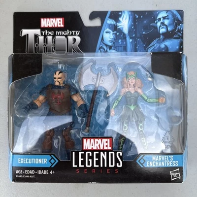 MARVEL LEGENDS SERIES 3.75" EXECUTIONER & ENCHANTRESS 2 PACK FIGURE SET H2 - Image 1 of 2