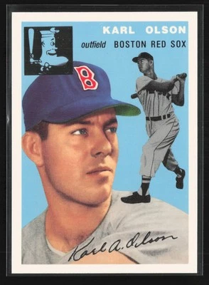 1994 Topps Archives 1954 #186 Karl Olson Gold Boston Red Sox - Image 1 of 2