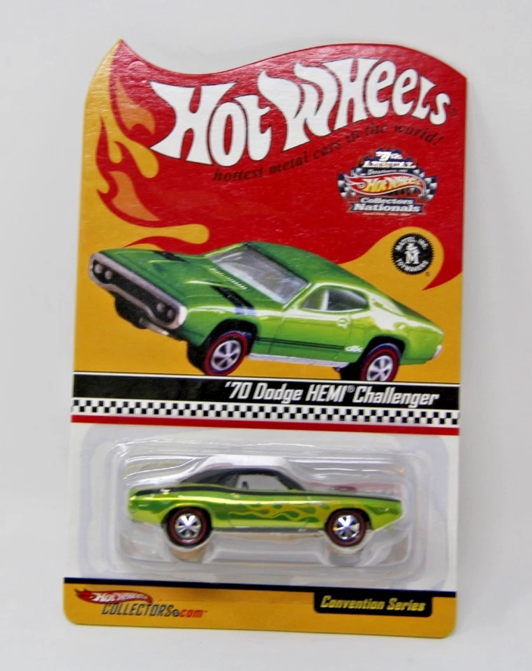 Hot Wheels RLC Redline Wheels Nationals ’70 Hemi Dodge Challenger Low # 158/5000 Foto 1 de 4