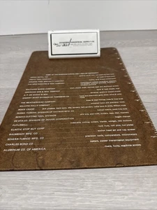 Vintage aviation, industrial supply clipboard - Picture 1 of 6