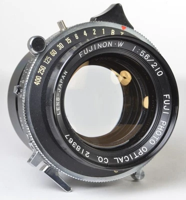 Fujinon W 210 mm f/5.6 Lens, for 4x5 and 5x7, Copal #1 shutter-NICE!!! - Image 1 of 4