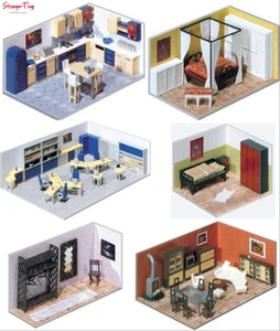 Faller Building Interior Decoration Kit IV , HO Scale - Picture 1 of 1