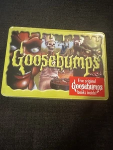 Goosebumps Retro Scream Collection: Limited Edition 5 Book Tin Set - Brand New - Imagen 1 de 4