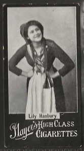 PLAYERS-ACTRESSES 1897-#28- LILY HANBURY (IN BONNET) - Picture 1 of 2