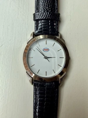 Reloj PAN Ocean Shipping CO con correa de cuero Lucien Piccard Foto 1 de 4