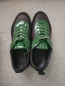 Ferragamo Detroit Zapatillas Negras de Moda de caña baja Talla 12 AM - Imagen 1 de 5
