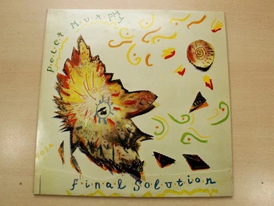 Peter Murphy/Final Solution/1985 Beggars Banquet 12" Single + Poster/EX - Image 1 of 4
