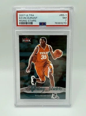 Ultra Kevin Durant Rising Stars Texas 2007 #RS-1 PSA 7 casi nuevo Foto 1 de 2