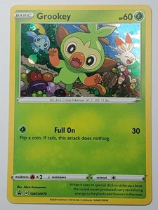 Grookey SWSH070 Holo SWSH: Sword & Shield Promo NM English Pokemon - Picture 1 of 2