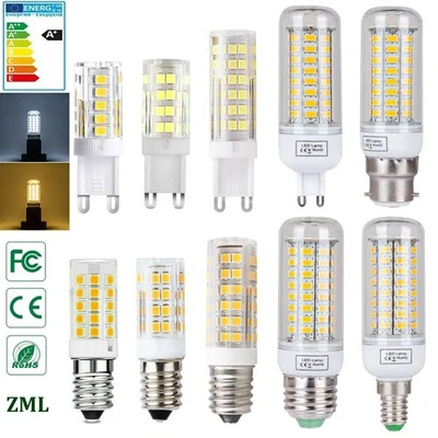 LED Corn Bulb Lamp Spot Light 5730 E27 E14 B22 SMD Globe 5W 7W 8W 10W 12W 15W - Image 1 of 4