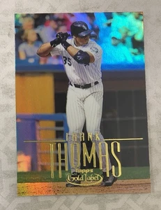 2002 Topps Gold Label Frank Thomas Refractor #81! White Sox HOF - Bild 1 von 3