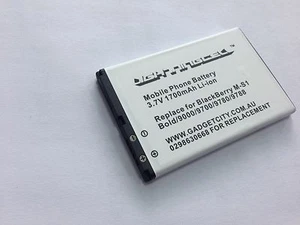 2 X Mobile Phone battery M-S1 MS1 for BlackBerry Bold 9700 9000 PDAB-BAT-14392 - Picture 1 of 1