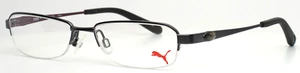 PUMA PU15364 BK Black Girls Kids Rectangle Half Rim Eyeglasses 49-16-135 B:25 - Bild 1 von 15