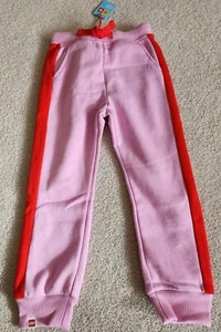 Lego Collection Toddler Jogger Sweat Pants 3T Red/Pink Skinny Nwt - Picture 1 of 8