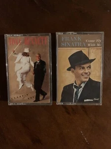 Frank Sinatra Come Fly With Me And Tony Bennett Steppin’ Out Cassettes - Picture 1 of 2