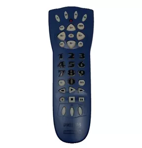 Mando a distancia Phillips Magnavox REM270T-HT botón grande azul - Imagen 1 de 17