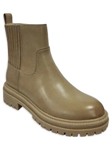 Time and Tru Women's Lug Chelsea Boots,  SZ. 11 Tan Memort Foam - Picture 1 of 4